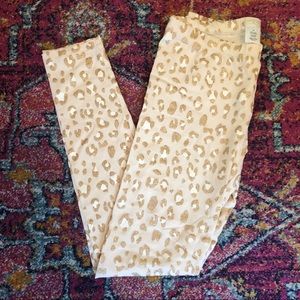 Crewcuts J Crew animal print leggings size 14